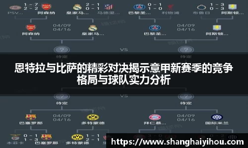 恩特拉与比萨的精彩对决揭示意甲新赛季的竞争格局与球队实力分析